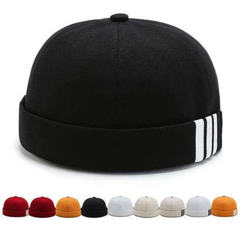 Nova Abaless Chap U Cap Docker Mulheres Cabido Gorro Dome Skullcap