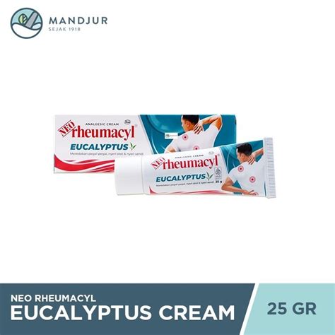 Jual Neo Rheumacyl Eucalyptus Cream 25 Gr Krim Analgesik Pereda Nyeri