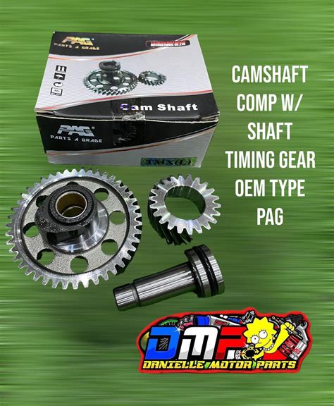 TMX LONG CAM SHAFT COMP W SHAFT TIMING GEAR OEM TYPE PAG Lazada PH