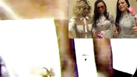 Serebro Anastasia Karpova See Through Sheer Top With White Pockets Hiding Parts Of Her Tits