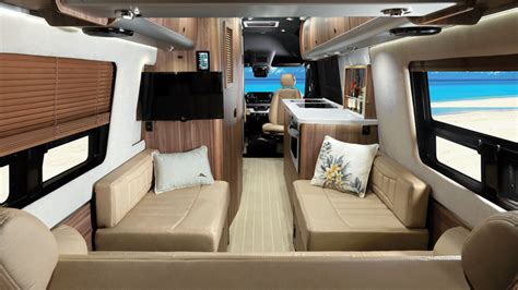 A Detailed Look Inside Airstream S Tommy Bahama Interstate Camper Van