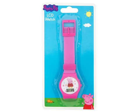 Peppa Pig Kids' 30mm LCD Watch - Pink | Mumgo.com.au