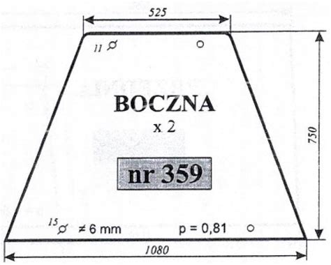 Szyba boczna Zetor 7211 Zetor 7211 NR 359 porównaj ceny Allegro pl