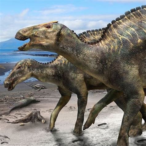 Hadrosáuridos Los Curiosos Dinosaurios Con Pico De Pato Y Cresta