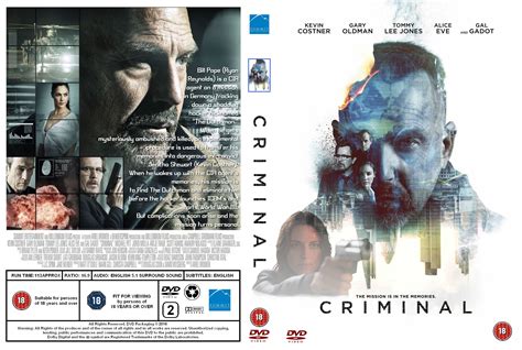 Criminal 2016 | DVD Covers | Cover Century | Over 1.000.000 Album Art covers for free