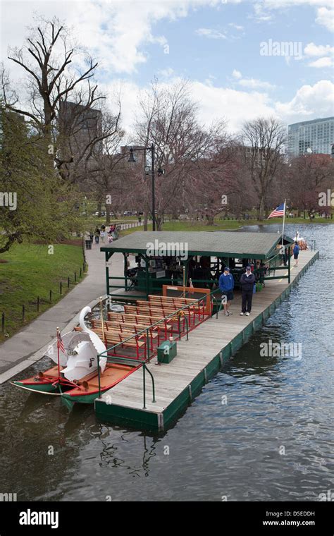 A swan boat ride in Boston Common - Boylston, Boston, Massachusetts ...