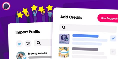 New Release! We’ve Revamped Our Creator and Credits Editing System ...