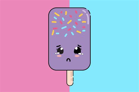 Ice Cream Kawaii Cute Illustration Graphic By Purplebubble · Creative