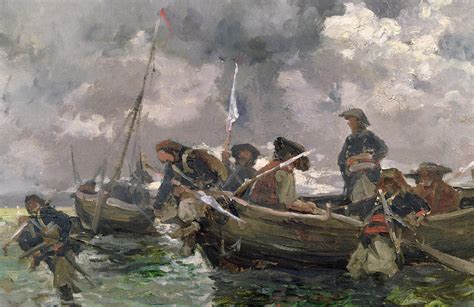 War scene at sea Painting by Paul Emile Boutigny - Fine Art America