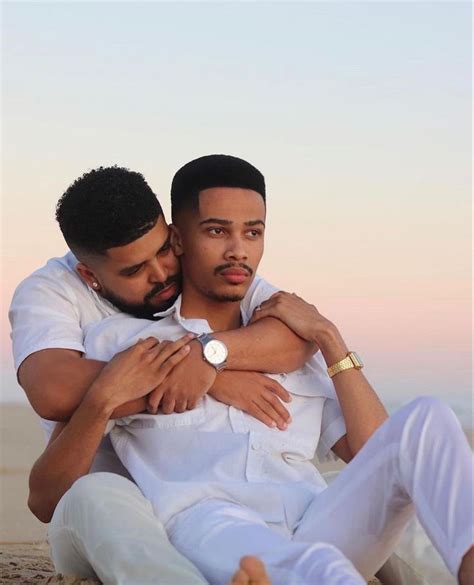 Pin Galactajay 🦋 Cute Gay Couples Black Gay Black Love Couples