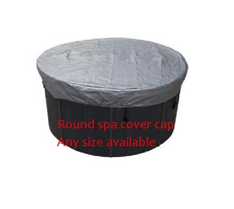 Round Shape Hot Tub Cover Cap Prevent Snow Rain And Dust Can Customize