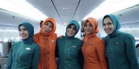 Garuda Izinkan Pramugari Berhijab Aspek Id