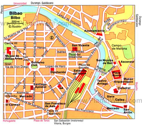 Bilbao Map and Bilbao Satellite Images