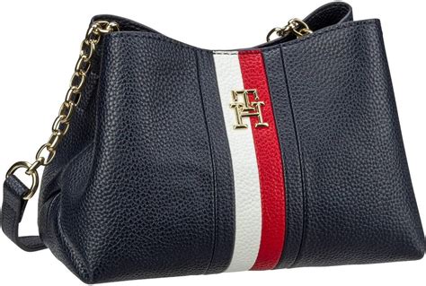 Tommy Hilfiger Emblem Torba Przez Rami Niebieski Torby Na Rami Czarny