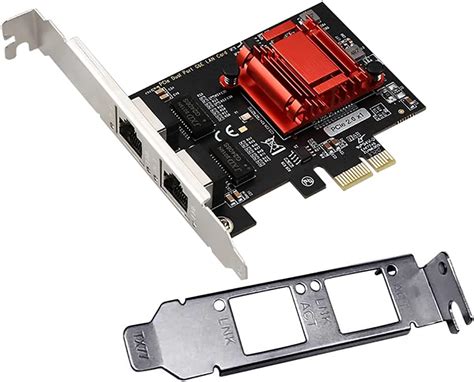 Carte réseau Gigabit PCIe à Deux Ports Adaptateur Ethernet Gigabit PCI