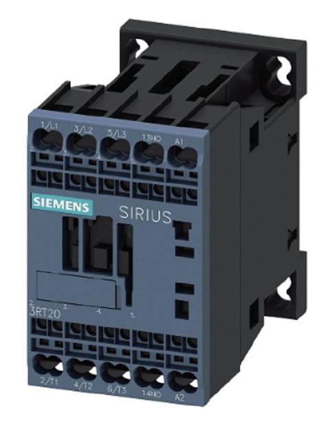 SIEMENS SPA SIEMENS SPA CONTATTORE DI POTENZA 3KW 1L AC24V 50 60HZ S00 ML