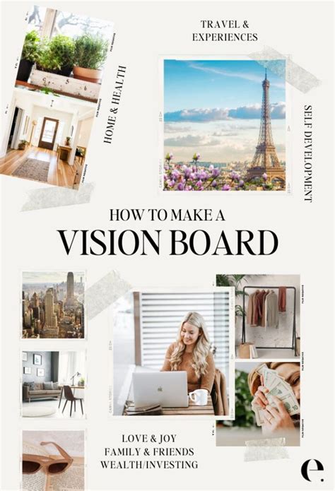 How To Make A Vision Board Step By Step Guide Elizabeth Rider