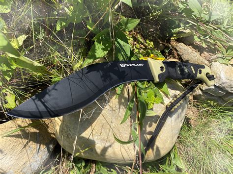 WEYLAND Kukri Machete With Sheath Machetes Military Tactical For