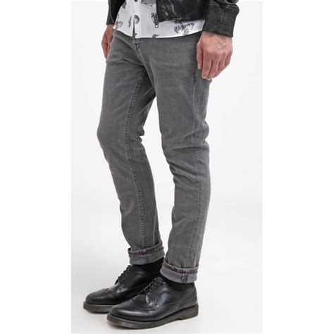 Only Sons Szare Jeansy Meskie Slim Fit Rurki Luxed Pl