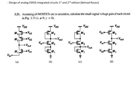 Design Of Analog Cmos Integrated Circuits Solution Pdf