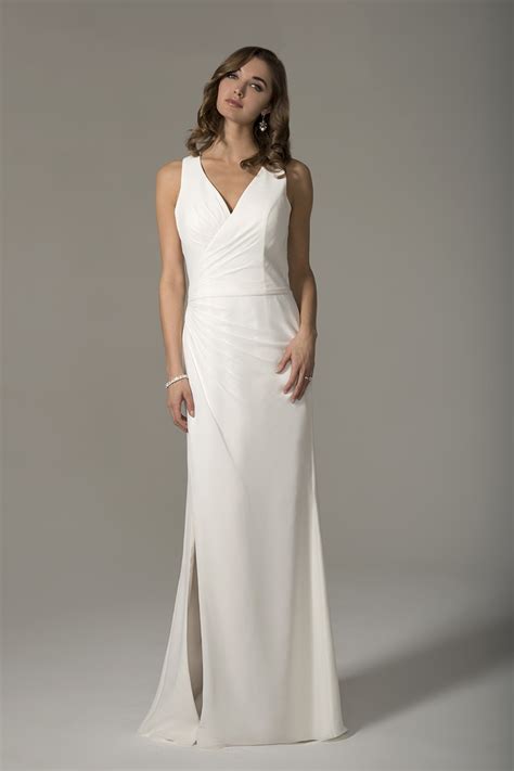 Vn6934 Sheath Wedding Dress By Venus Bridal