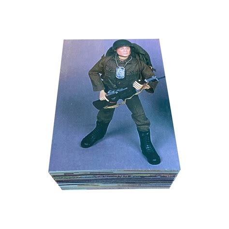 Gi Joe 30th Salute Complete Set Of 90 Vintage Trading Cards In