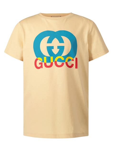 Gucci T Shirt Beige For Boys Perrine Porter