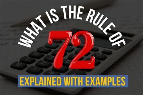 What Is The Rule Of 72 We Explain It With Examples Dividend Power