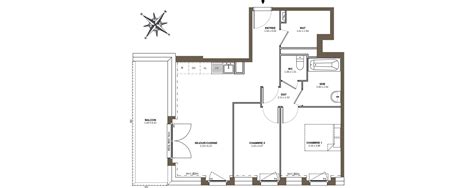 Plan Appartement T3 De 61 14 M² Neuf Au Le Mée Sur Seine Résidence N