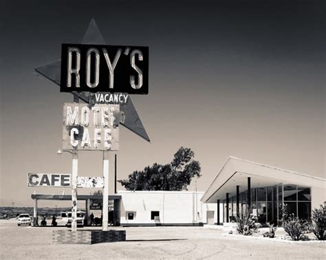 Roy S Motel Cafe Route By Mark Peacock Artwork Archive