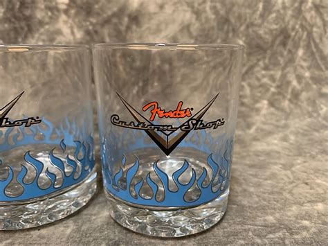 Fender Custom Shop Glasses 2000’s Blue Flame Reverb