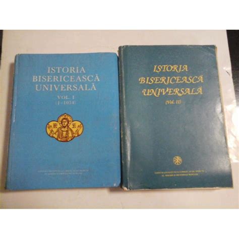 Istoria Bisericeasca Universala Volume Pentru Institutele