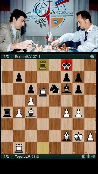 2006 World Chess Championship Kramnik Vs Topalov Round 11