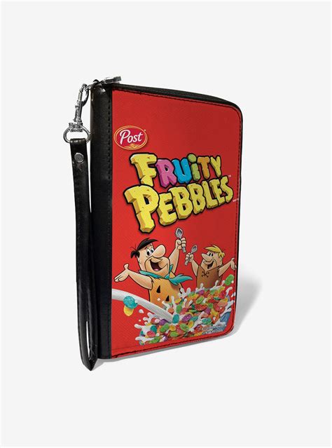 Hot Topic The Flintstones Fruity Pebbles Fred Barney Cereal Box Zip Around Wallet Mall Of America®