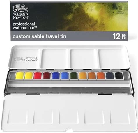 Amazon Winsor Newton Professional Watercolor Paint Set Black