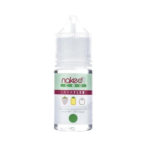 Líquido para Vape Naked CBD Lava Flow mg ml Paradise Vape