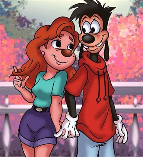 Cutest Disney Pair Max Goof And Roxanne Disney Art Disney Drawings