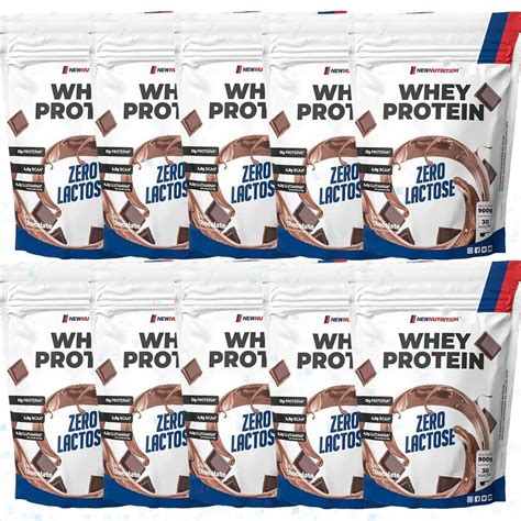 Kit X Whey Protein Zero Lactose G Refil Chocolate Newnutrition