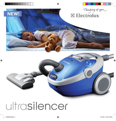 Electrolux Ultrasilencer Z3363 Vacuum Cleaner User Manual Manualslib