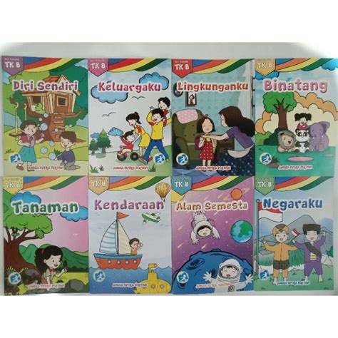 Jual Buku Tematik TK PAUD Shopee Indonesia