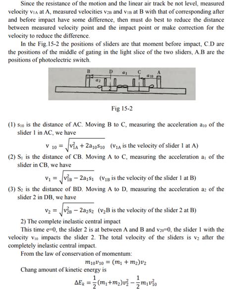 3 Incomplete Elastic Central Impact Mi M2 M 229 39 Chegg