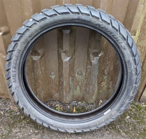 120 70 R19 Metzeler Karoo 3 Part Worn Motorcycle Front Tyre DOT 0217 EBay