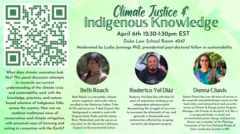 Climate Justice Indigenous Knowledge The Nicholas Institute For