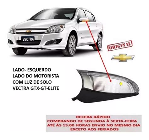 Pisca Seta Retrovisor Vectra 2009 2010 2011 Gtx Elite Esq Mercado Livre