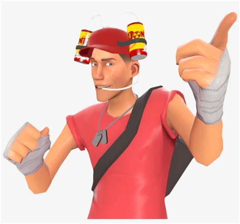 Evaldas Tf2 Scout Bonk Helm Free Transparent Png Download Pngkey