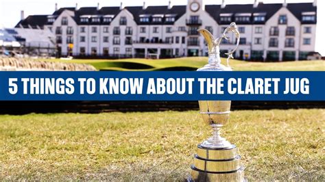 Claret Jug: Five things to know about the British Open trophy - Golf