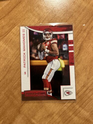 PATRICK MAHOMES II 2nd Year 2018 Panini Rookies Stars 41