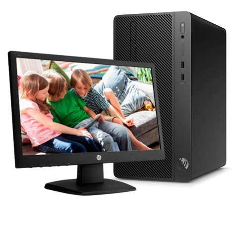 HP 290 G3 Microtower PC Intel Core I3 4GB RAM 1TB HDD 18 5 Monitor