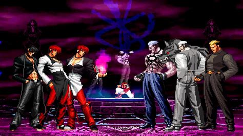 The King Of Fighters Mugen Iori Yagami Vs Yamazaki Youtube