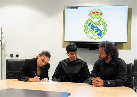 Filho De Marcelo Enzo Alves Renova Contrato O Real Madrid